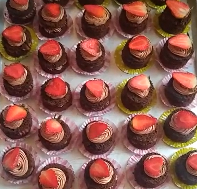 Cupcakes artesanales decorados en Valencia