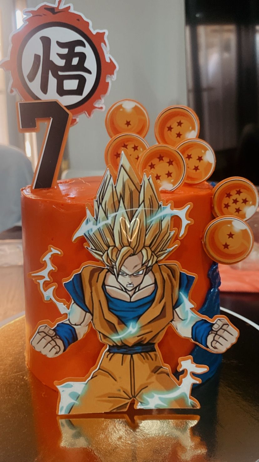 Tarta temática Dragon Ball