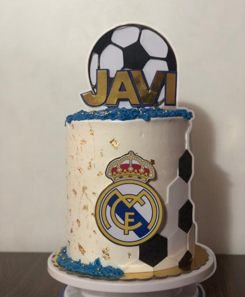 Tarta temática Real Madrid